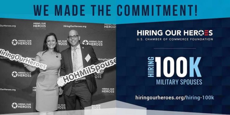 Hiring 100 000 Military Spouses Campaign Surpasses 12 300 Commitments