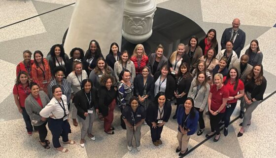 Photo of military spouses gathered at professional development event through Hiring Our Heroes